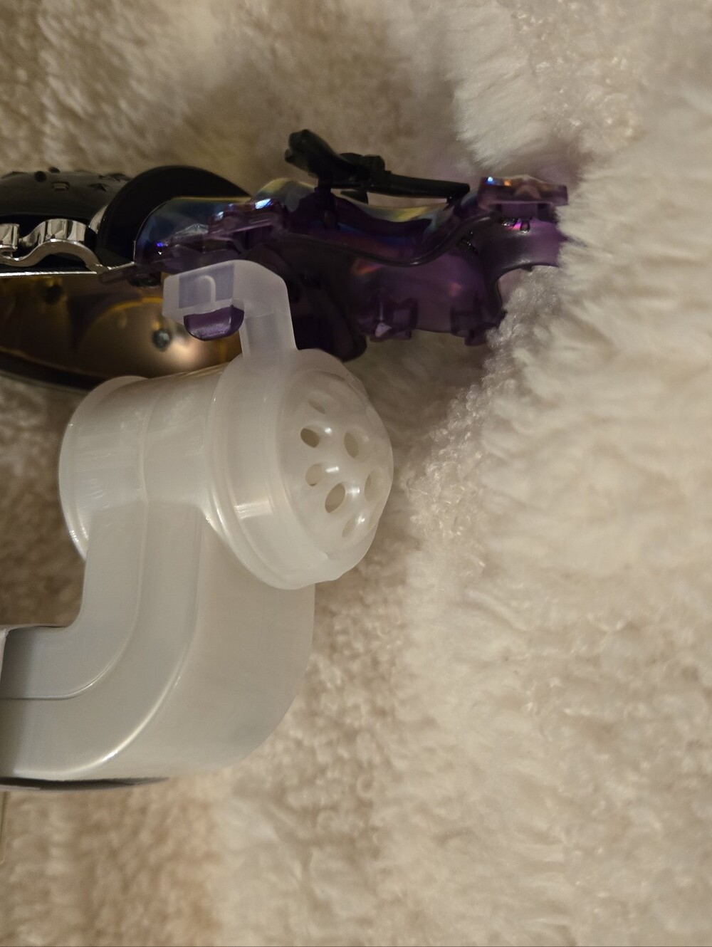 Bath & Body WhiteBarn Halloween Encrusted CAULDRON NIGHTLIGHT PLUG IN WALLFLOWER - Picture 3 of 5